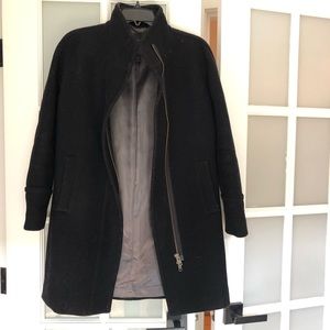 J. CREW Cocoon Coat in Italian Stadium-Cloth Wool